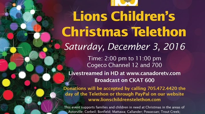 Lion's Christmas Telethon